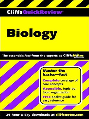 cover image of CliffsQuickReview Biology
